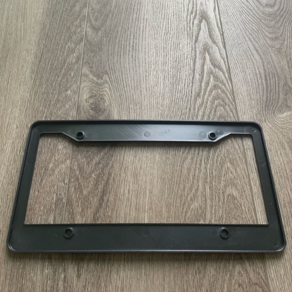 poshmark black car license plate frame - Picture 2 of 2